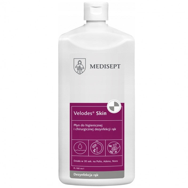 Płyn do dezynfekcji rąk i skóry Velodes Skin Medisept