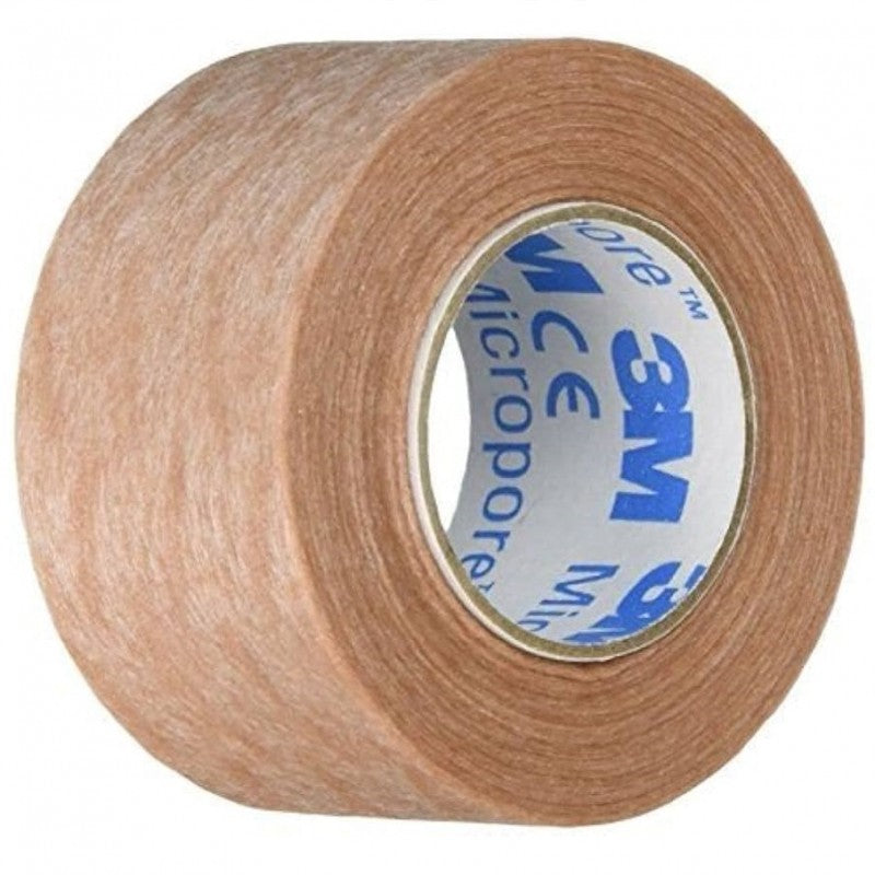 Mikroporowaty papierowy przylepiec chirurgiczny 3M Micropore Cielisty