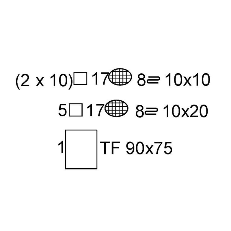 Matoset Zestaw zabiegowy jałowy Torebka papierowo-foliowa z etykietą TAG