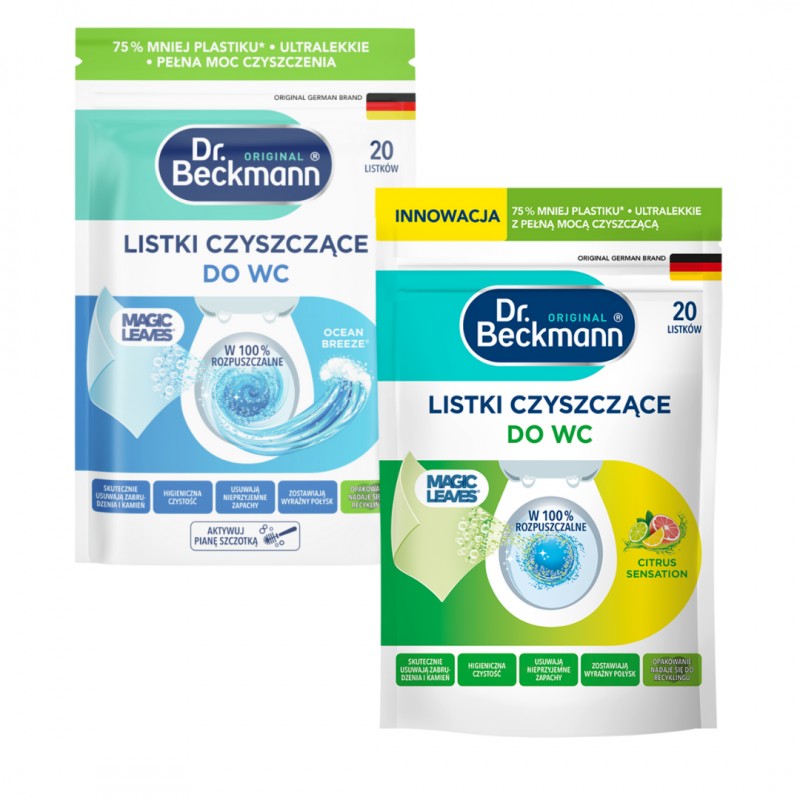Listki do WC Dr. Beckmann 20 szt.