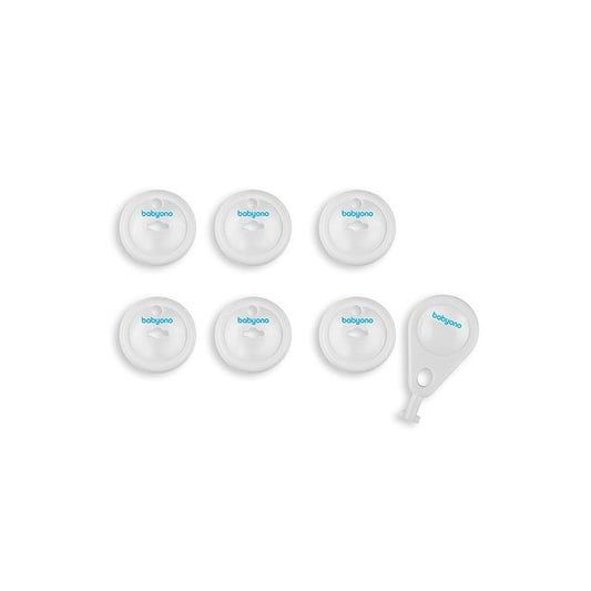 Zabezpieczenia do gniazdek elektrycznych BabyOno 6 szt.