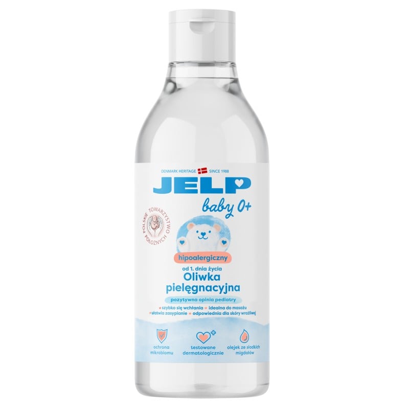 Oliwka pielęgnacyjna JELP Baby 0+ 200 ml