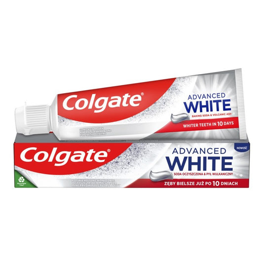 Pasta do zębów Colgate Advanced White Baking Soda & Volcanic Ash 75 ml