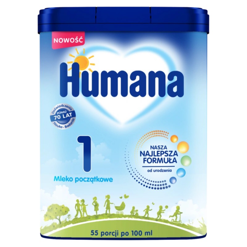 Humana 1 Mleko początkowe 750 g