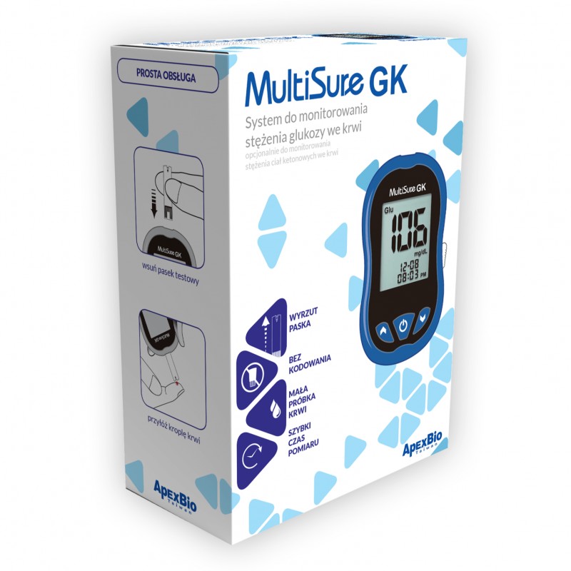 Glukometr MultiSure GK Keto
