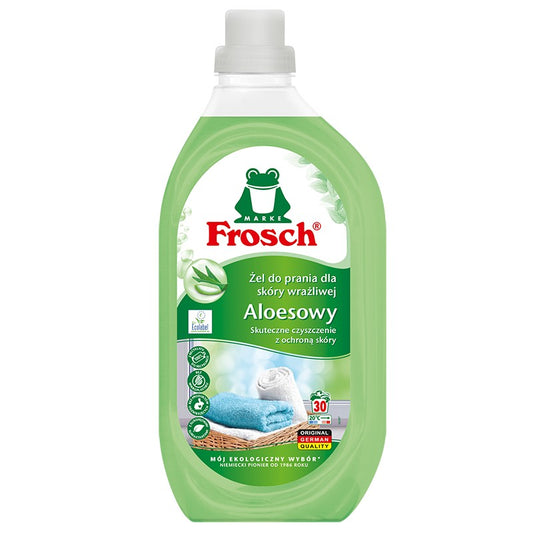 Żel do prania białego Frosch Aloesowy 1,5 l