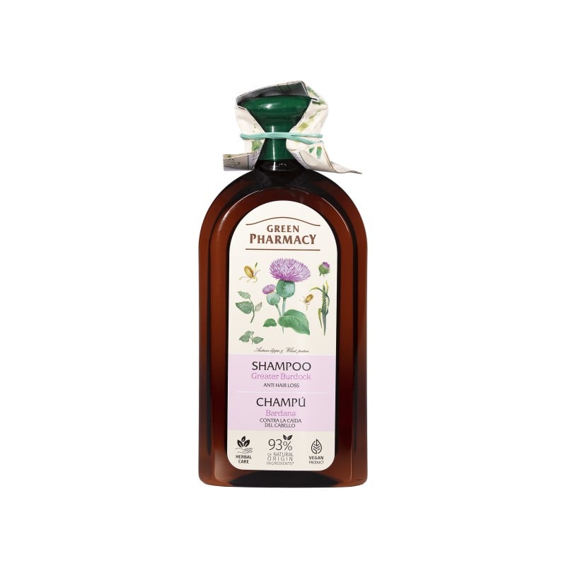 Szampon do każdego rodzaju włosów Green Pharmacy Łopian większy 350 ml