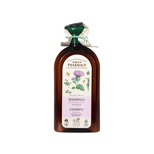 Szampon do każdego rodzaju włosów Green Pharmacy Łopian większy 350 ml