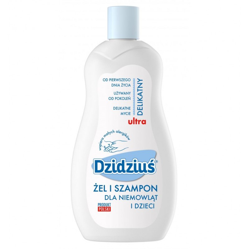 Żel i szampon dla dzieci Dzidziuś 500 ml