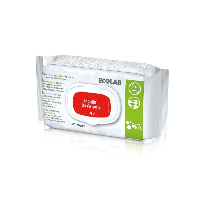 Incidin OxyWipe S chusteczki bezalkoholowe do dezynfekcji Ecolab