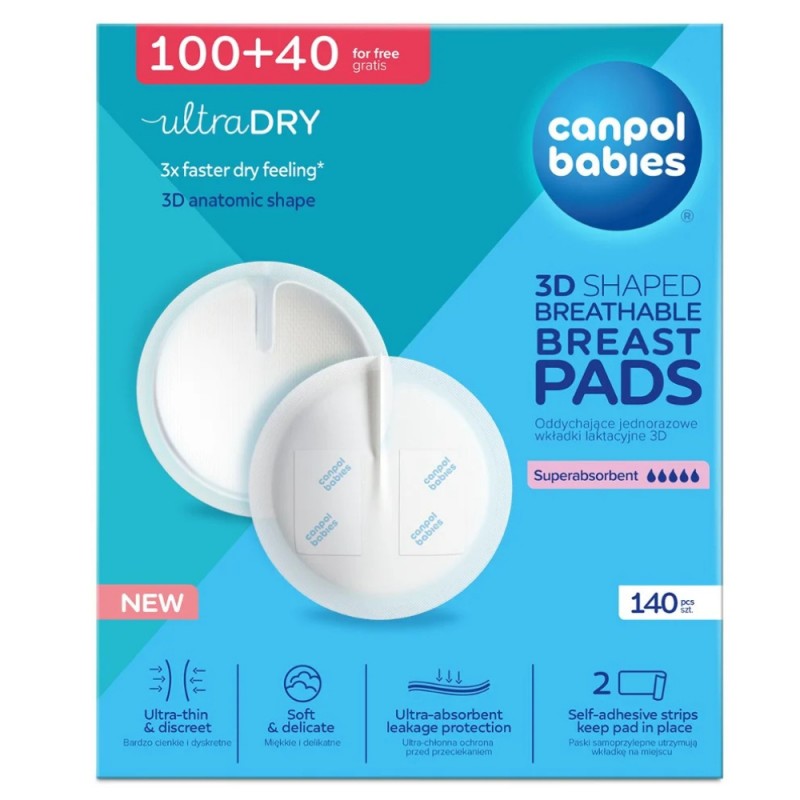 Wkładki laktacyjne 3D Canpol Babies
