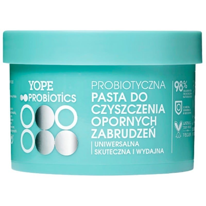 Probiotyczna pasta do czyszczenia opornych zabrudzeń YOPE Probiotics 160 g