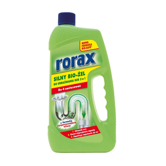 Rorax bio-żel do udrażniania rur 1 l