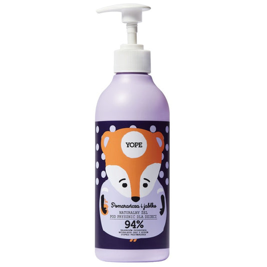 Żel pod prysznic dla dzieci YOPE Pomarańcza i Jabłko 400 ml