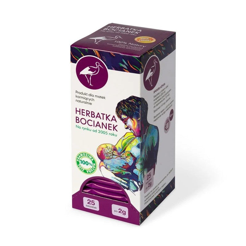 Herbatka Bocianek, na laktację 25 saszetek x 2 gramy