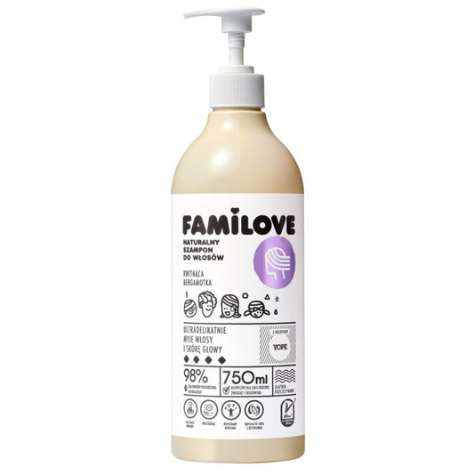 Szampon do wszystkich rodzajów włosów YOPE Familove 750 ml