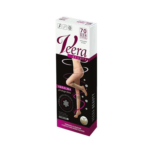 Podkolanówki uciskowe Veera Beauty 70 DEN