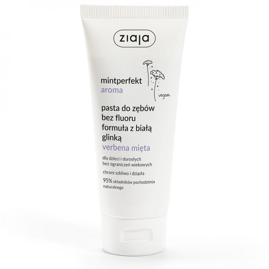 Pasta do zębów ZIAJA Mintperfekt Aroma Verbena Mięta 100 ml