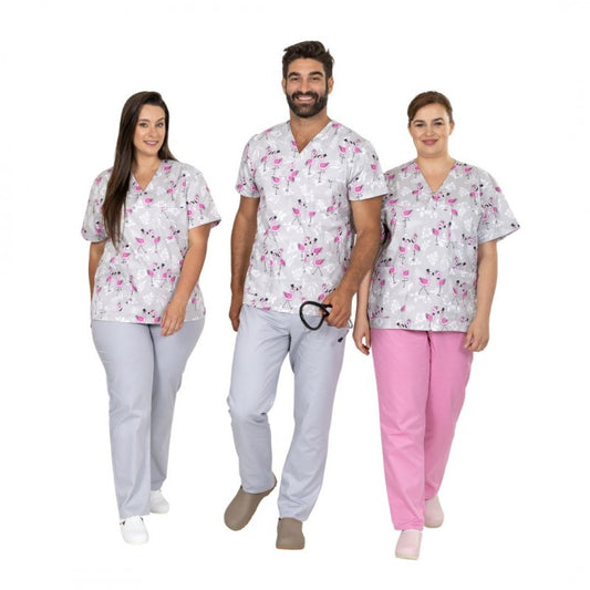 Bluza MEDIFIT model 36 unisex Matopat, wzór flaming