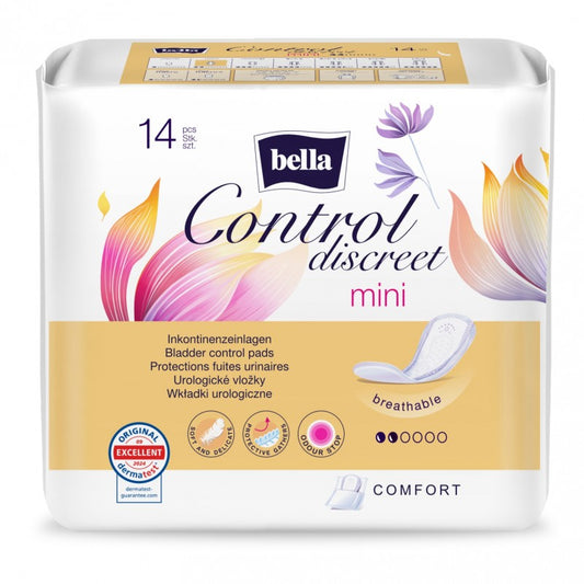 Wkładki urologiczne dla kobiet Bella Control Discreet Mini