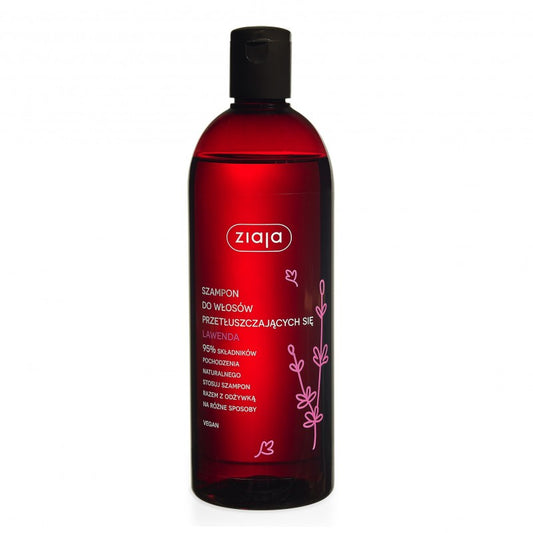 Szampon do włosów przetłuszczających się Ziaja Lawenda 500 ml