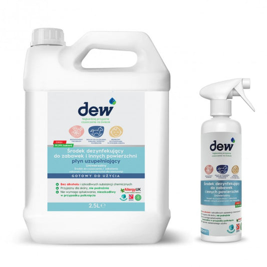 Środek dezynfekujący do zabawek i innych powierzchni DEW 500 ml