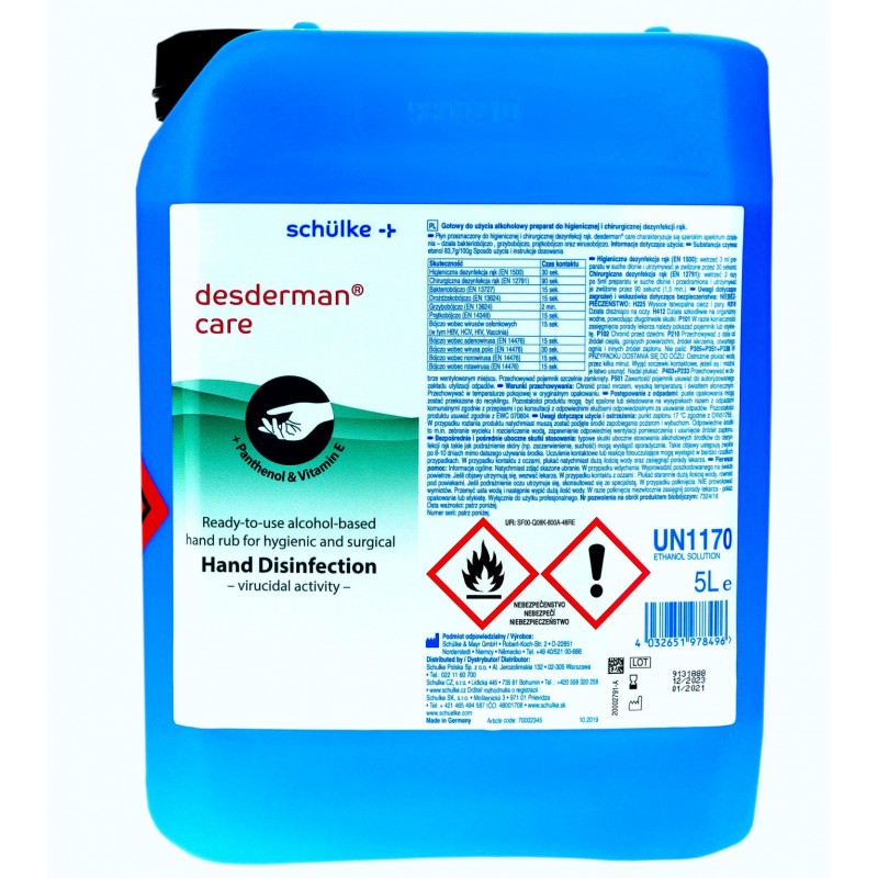 Płyn do dezynfekcji rąk Desderman Care Schulke
