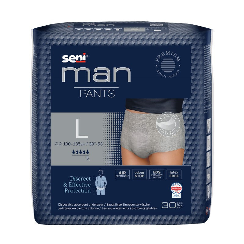 Bielizna chłonna dla mężczyzn Seni Man Pants