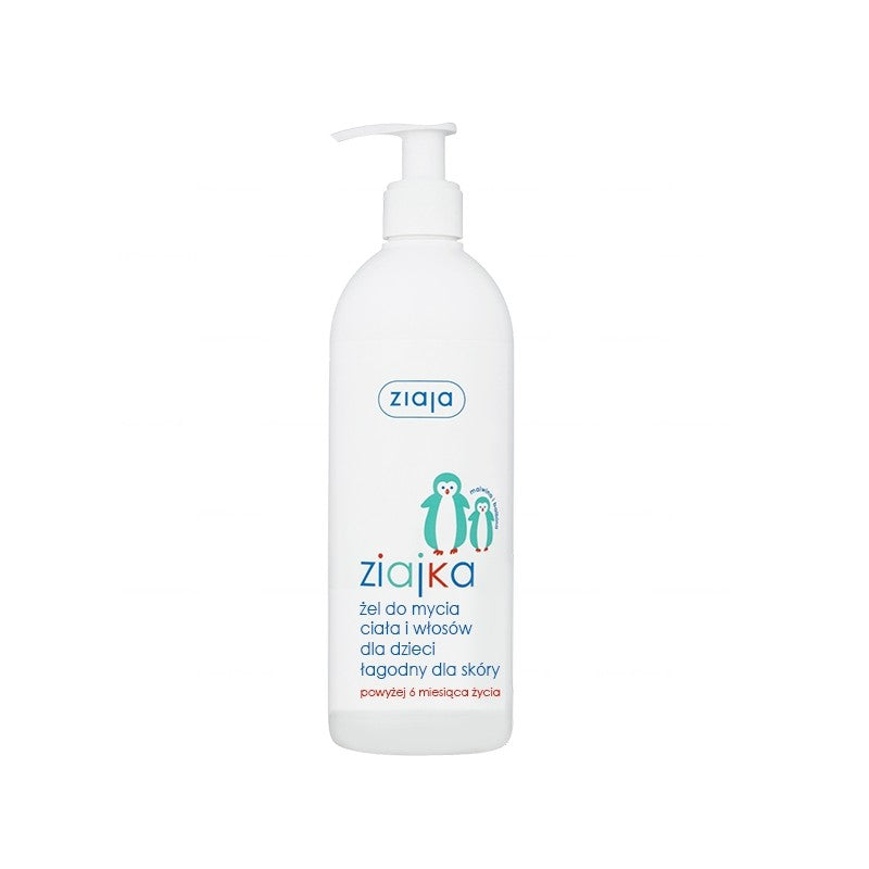 Żel do mycia włosów i ciała Ziajka 400ml