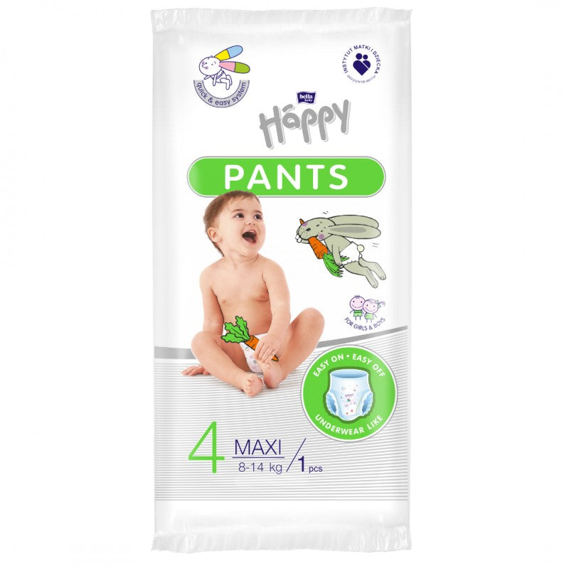 Pieluchomajtki dla dzieci Happy Pants Maxi 8-14 kg