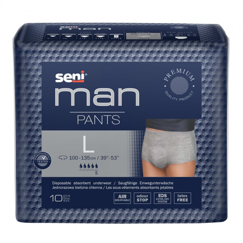 Bielizna chłonna dla mężczyzn Seni Man Pants