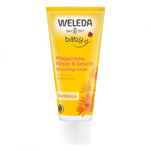 Krem do ciała i twarzy dla niemowląt Weleda z nagietkiem lekarskim 75 ml