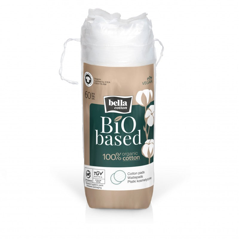 Płatki kosmetyczne bella Cotton BiO based 60 szt.