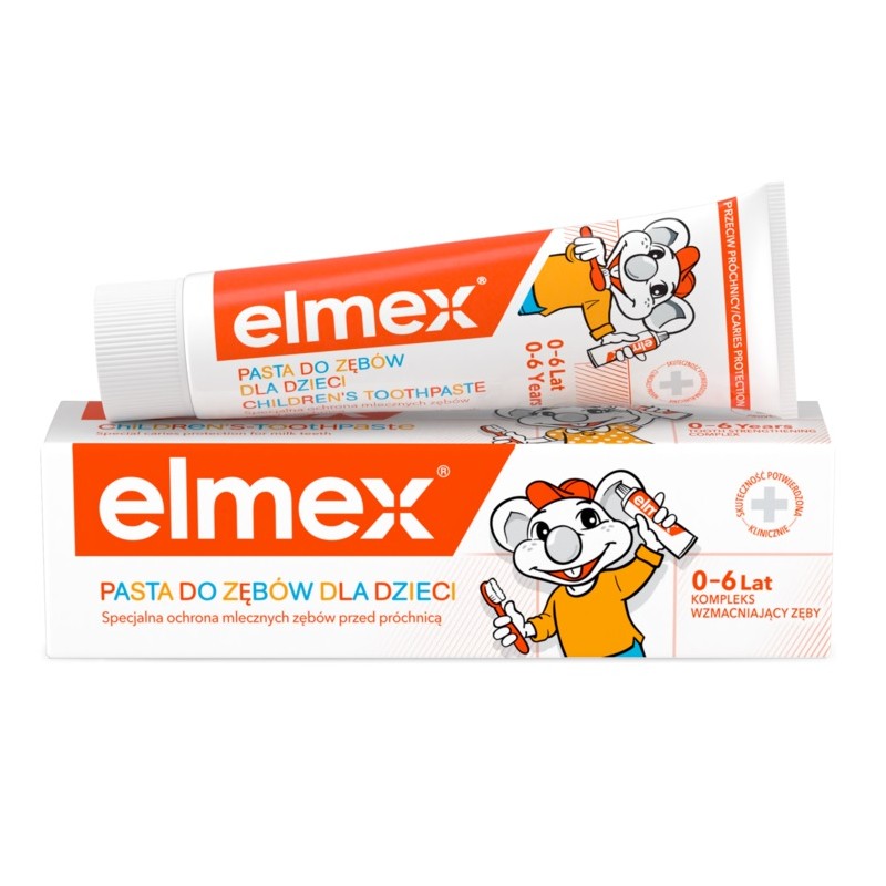 Pasta do zębów dla dzieci Elmex 50 ml