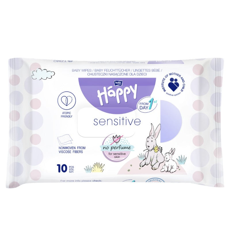 Chusteczki nawilżane Bella Baby Happy Sensitive