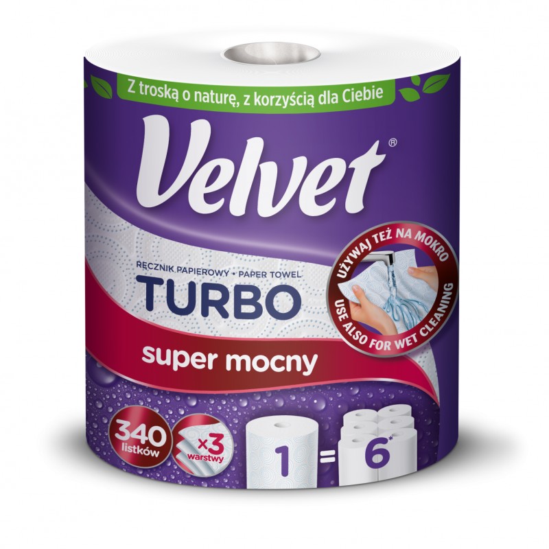Ręcznik papierowy Velvet Turbo