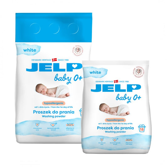 Proszek do prania białego JELP Baby 0+