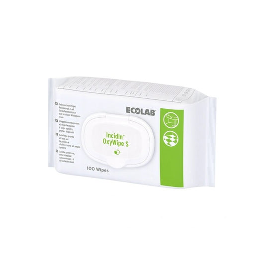 Incidin OxyWipe S chusteczki bezalkoholowe do dezynfekcji Ecolab