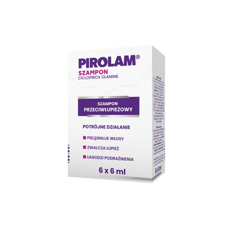 PIROLAM Szampon przeciwłupieżowy 150 ml