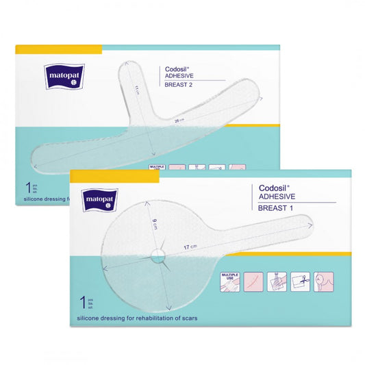 Opatrunek silikonowy na blizny na biuście Codosil Adhesive Breast