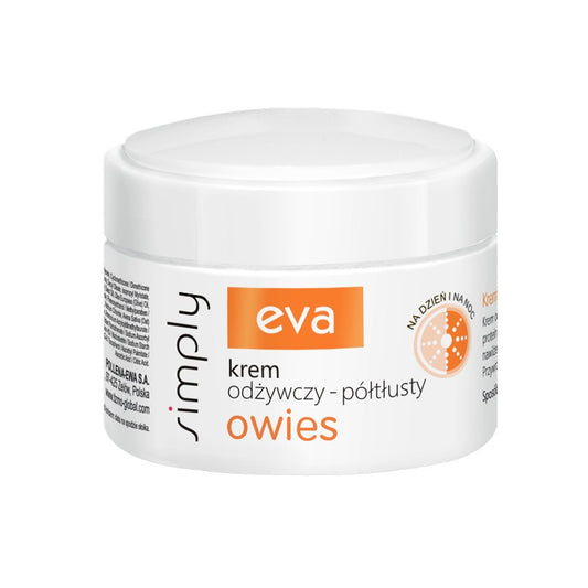 Krem do twarzy Eva Simply z owsem 50 ml