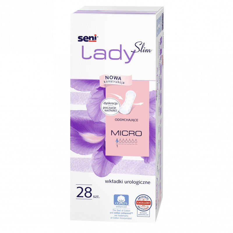 Wkładki urologiczne dla kobiet Seni Lady Slim Micro