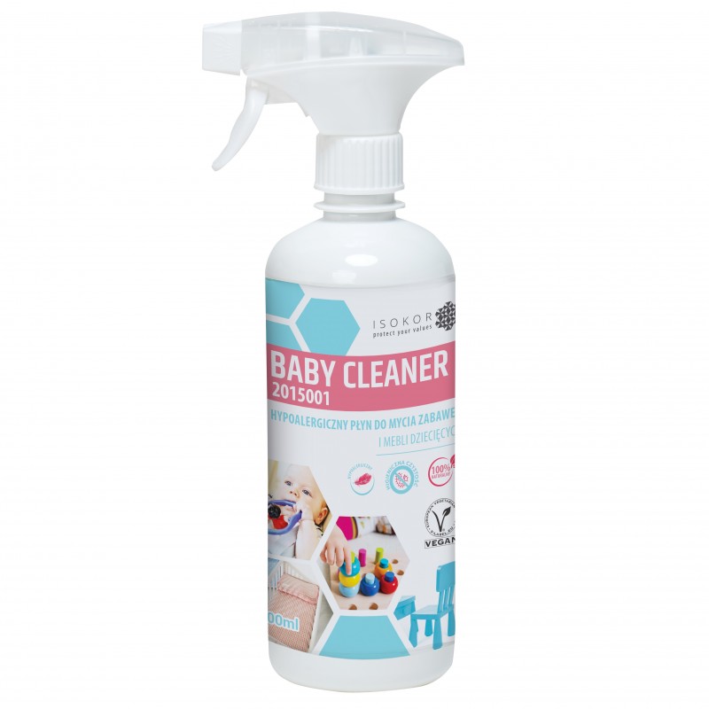 Hipoalergiczny płyn do mycia zabawek i mebli dziecięcych Isokor Baby Cleaner