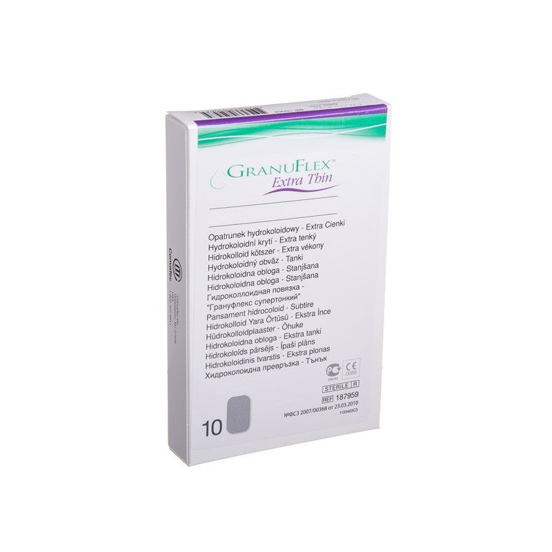 Granuflex Extra Thin opatrunek hydrokoloidowy cienki