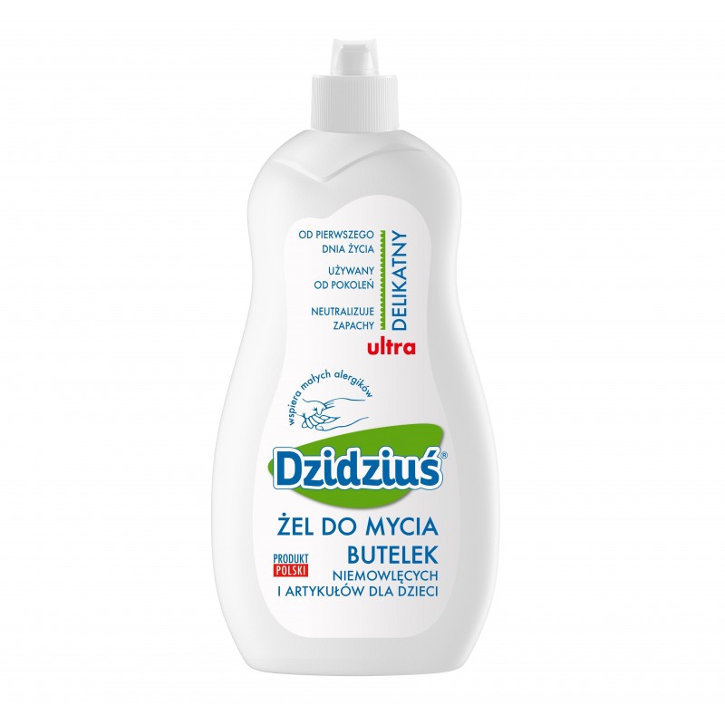 DZIDZIUŚ Hipoalergiczny żel do mycia butelek i akcesoriów 500ml