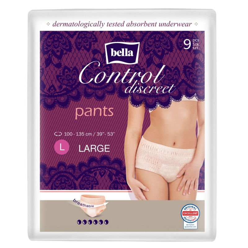 Majtki chłonne Bella Control Discreet Pants