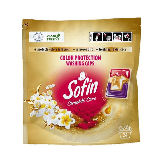 Kapsułki do prania kolorów Sofin Color Protection 24 szt.