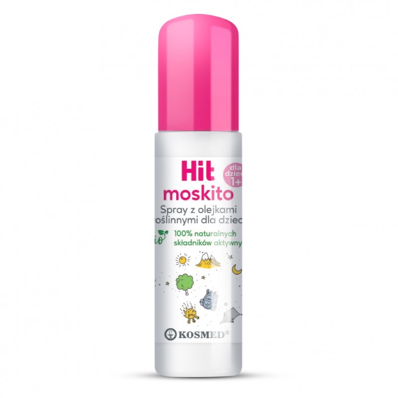 Spray na komary, kleszcze i meszki dla dzieci HIT MOSKITO 100 ml