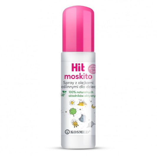 Spray na komary, kleszcze i meszki dla dzieci HIT MOSKITO 100 ml