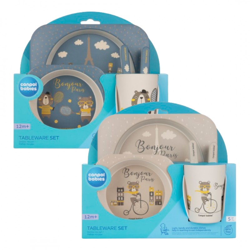 Zestaw naczyń Canpol Babies BONJOUR PARIS